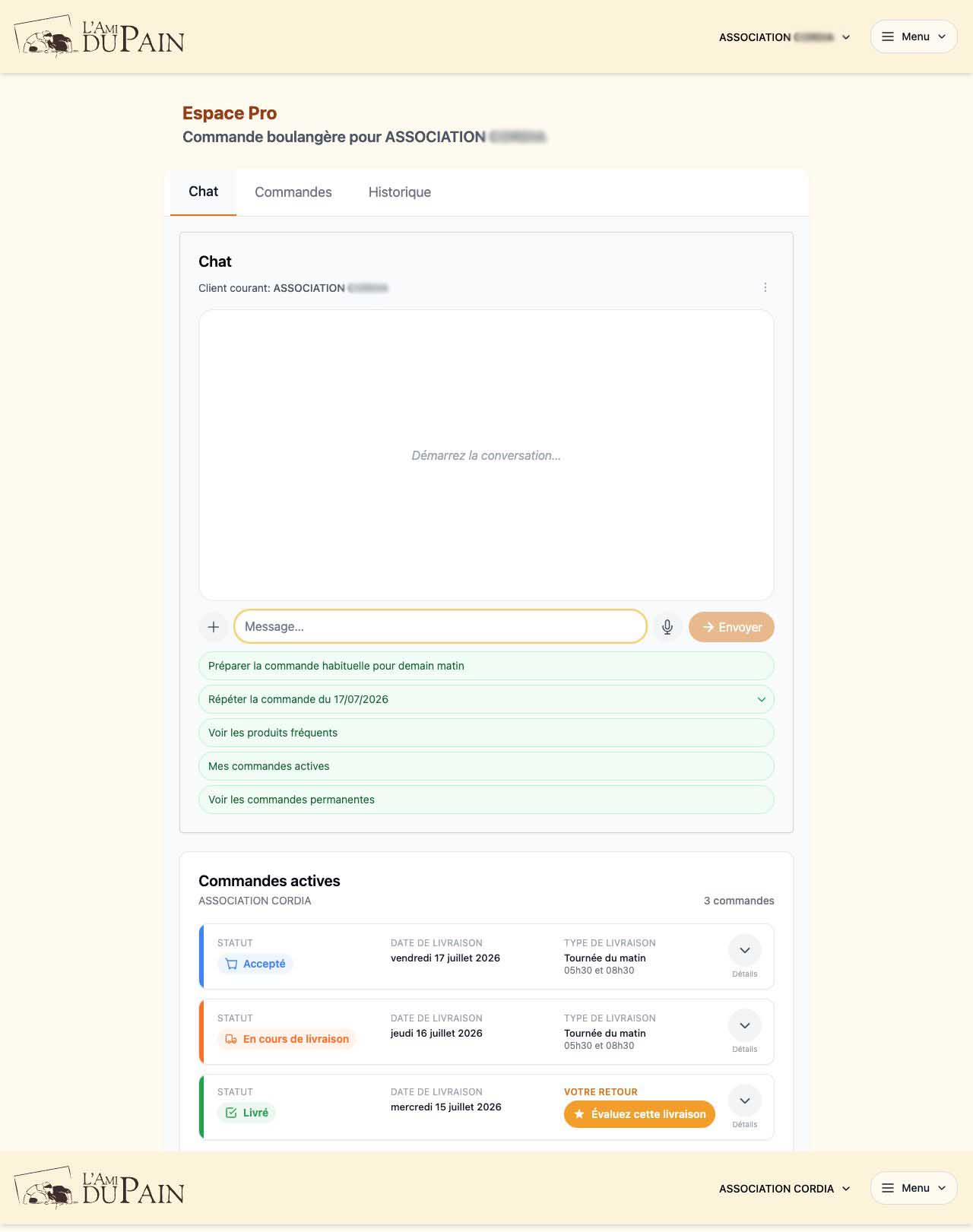 AI assistant in the current interface